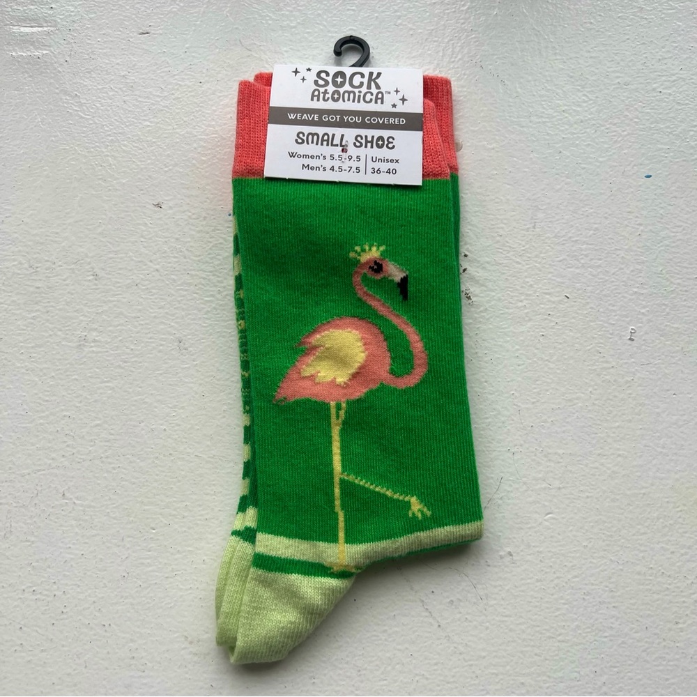 Sock Atomica - Flamingo Crown